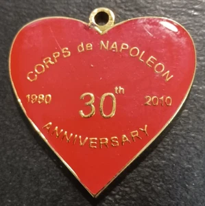 NAPOLEON 2010 MULTI BRONZE UNIFACE MARDI GRAS THEME DOUBLOON LOOPED X0026 - Picture 1 of 2