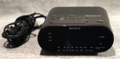 Sony Dream Machine Radio AM/FM Reloj Despertador LED ICF-C218 - Enchufe Probado Solo Foto 1 de 4