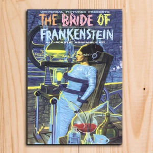 Bride of Frankenstein retro vintage metal plaques poster image - Picture 1 of 2