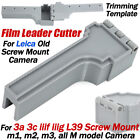 Modèle d'outil de modèle de guide de coupe de film pour appareil photo à montage vis Leica L39
