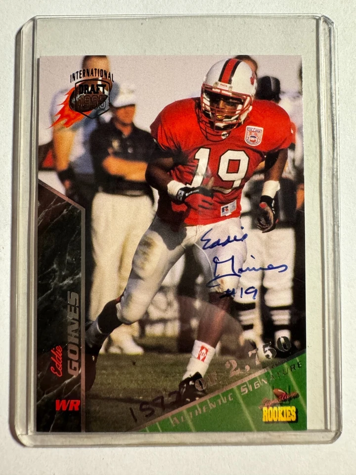 K172,523 - 1995 Signature Rookies Auto International #32 Eddie Goines #/2750 - Image 1 of 1