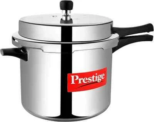 PRESTIGE POPULAR 10 LITRE ALUMINUM PRESSURE COOKER - Picture 1 of 8