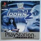*Instructions Only* Wwf Wwe Smack Down 2 Manual Playstation One 1 Psone Ps1 Psx