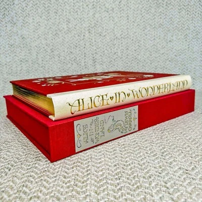 FOLIO SOCIETY ~ Alice in Wonderland LIMITED ED ~ Signed & Numbered ~ #75 of 1000 Foto 1 de 4