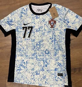 {J5} Authentic Nike Portugal Away Jersey #77 Perez - Size - Adult M - Picture 1 of 4