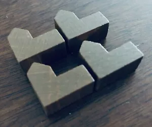 Catan 5-6 Player Extension | Brown City Set | Replacement/Extra Game Pieces - Picture 1 of 2