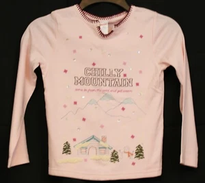 2006 Gymboree Park City Luxe Pink Chilly Mountain Shirt sz 6 NWT Embroidery Cute - Picture 1 of 6