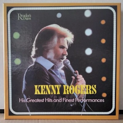 KENNY ROGERS HIS GREATEST HITS AND FINEST PERFORMANCES Reader's Digest 5LP'sBOX - Image 1 of 4