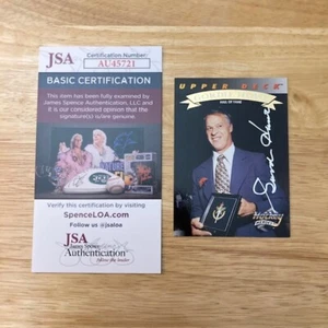 GORDIE HOWE Detroit Red Wings AUTOGRAPHED/SIGNED 1992 Upper Deck Card (JSA) - Picture 1 of 6