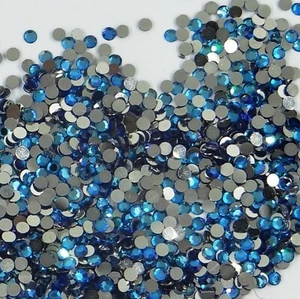 SS5 PR BB *** 50 Strasssteine PRECIOSA Flachboden SS5 (1,8omm) Bermuda Blue - Bild 1 von 3