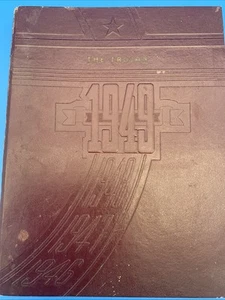 Libro del año The Trojan 1949 Hillsboro High School MO de colección sin firmas - Imagen 1 de 10