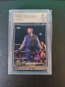 WWE Bianca Belair 2018 Topps WWE Then Now Forever WWE/NXT Rookie Card BCCG 9.0 - Picture 1 of 2