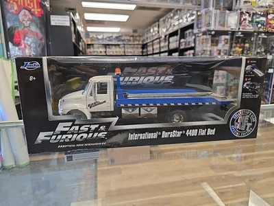 Camión de plataforma plana Jada 1/24 Fast & Furious International DuraStar 4400 - muy buen estado Foto 1 de 4