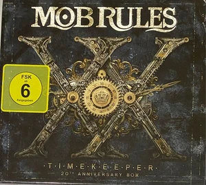MOB RULES - Timekeeper (20th Ann.) Deluxe 3 x CD+DVD Box Set 2014 AS NEW! MC1 - Picture 1 of 2