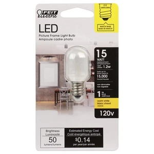 Feit Electric BPT6/SU/LED 120V 1.2W 3000K 50 Lumens T6 Specialty LED Light Bulb - Picture 1 of 1