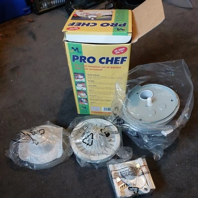 PROCESADOR DE ALIMENTOS MULTI CHEF JML, MANUAL, MÚLTIPLES FUNCIONES DE COCINA, NUEVO EN CAJA - Imagen 1 de 4