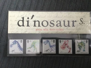 DINOSAURS Royal Mail Stamps Presentation Pack - 220 - 1991 - Mint - Picture 1 of 1