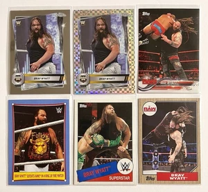 Bray Wyatt Lot 2015 Topps Heritage WWE 2025 Chrome Xfractor Refractor Wrestling - Picture 1 of 5
