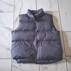 Chaleco acolchado para mujer LL Bean Goose Down talla L azul A8 - Imagen 1 de 13