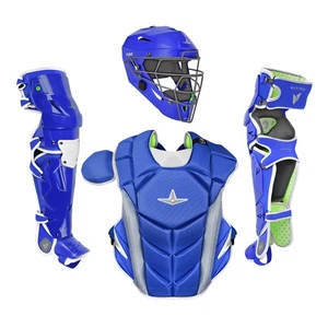 All-Star MVP-PRO Intermediate Baseball Catcher's Package - Royal/White - Bild 1 von 4