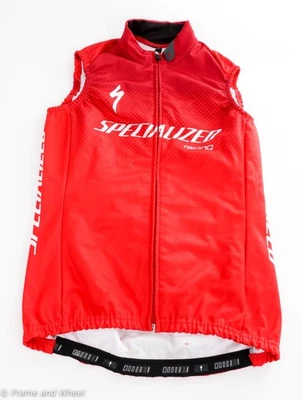 Specialized Racing Sleeveless Cold Weather Cycling Vest M polyester women red - Image 1 of 4