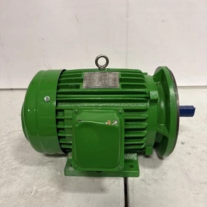 Teco Westinghouse 3 Phase Tefc Motor 5hp, 1800 Rpm, 230/460v - Picture 1 of 5