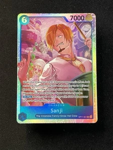 OP11-051 Sanji (SR) A Fist of Divine Speed - One Piece CCG - Picture 1 of 2