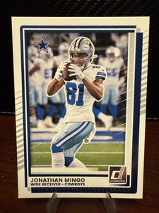 Jonathan Mingo-2025 Panini Donruss #10 Dallas Cowboys NFL - Picture 1 of 2