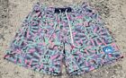 Quiksilver 1986 Volley 17 Stranger Things Mens Small 6" Ins. Shorts Lenora Hills