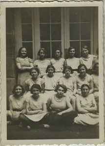 PHOTO ANCIENNE - VINTAGE SNAPSHOT -GROUPE ÉCOLE ÉCOLIÈRE ÉTUDIANTE - SCHOOL 1931 - Picture 1 of 1