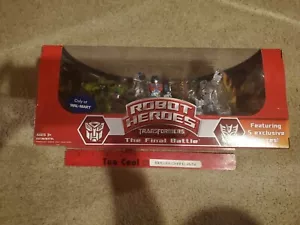 Transformers Movie 2007 Robot Heroes The Final Battle Walmart Exclusive New - Picture 1 of 2