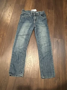 Childrens Place Jeans Boys Size 6 Skinny Adjustable Waist Denim Blue - Picture 1 of 5
