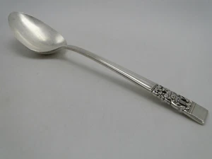 Oneida Community Coronation Silverplate Table - Serving Spoon 8 1/2in flatware - Photo 1/4