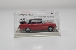 B8 1:87 BREKINA 15106 ROVER P6 RHD RED BLACK ROOF MIB - Picture 1 of 6