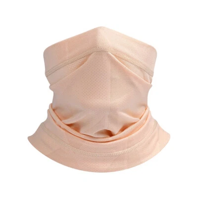 Máscara facial de protección UV UPF 50+ cuello polaina bufanda transpirable bandana pasamontañas Foto 1 de 4
