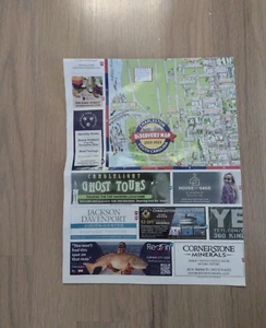 Charleston 17" x 22" Tourist Discovery Map 2022-2023 - Bild 1 von 6