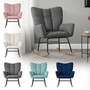 Mecedora balancín a elegir para hogar sillón reclinable con guías de madera - Imagen 1 de 16