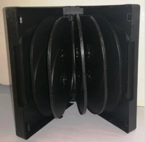 CUSTODIA DVD 12 POSTI 40 MM NERO - Foto 1 di 3