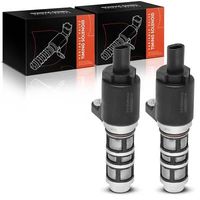 2x Solenoide de distribución de válvula variable para Chevrolet Spark 2013-2015 admisión y escape Foto 1 de 4