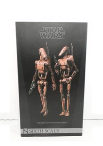 Sideshow 1/6 Star Wars GEONOSIS INFANTRY BATTLE DROIDS Figures Set NIB - Picture 1 of 8