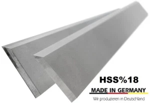 6 Stück 305x25x3mm Hobelmesser HSS%18 Wolfram - Bild 1 von 4