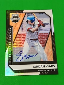 Jordan Viars 2021 Elite Extra Edition Auto #84, Philadelphia Phillies - Bild 1 von 5