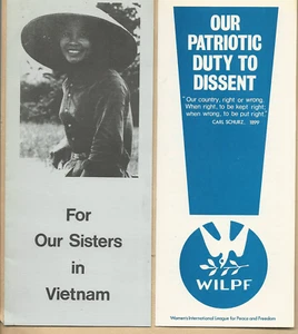 VIETNAM MUJERES Y LIGA INTERNACIONAL PAZ Y LIBERTAD FOLLETOS Y ARTÍCULOS DE NOTICIAS ENVÍO GRATUITO - Imagen 1 de 6