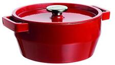 (TG. 3,6 L) Pyrex 4936877 - Cocotte Tonda, 3,6 L, Cottura Lenta, Colore: Rosso -