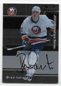 01/02 BAP SIGNATURE SERIES 'BUYBACK' SILVER AUTOGRAPH Brad Isbister #81 - Imagen 1 de 1