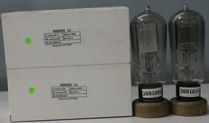 Ca Siemens NOS schwarze Basis Made in Germany Amplitrex geprüft Menge 1 MP #2691003/14 - Bild 1 von 9