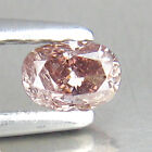 0.18Ct GORGEOUS ! UNTREATED NATURAL FANCY BROWNISH PINK DIAMOND FROM ARGYLE