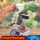 New Digital Weight Price Scale Commercial Electronic Scale w/ Dual Label Printer