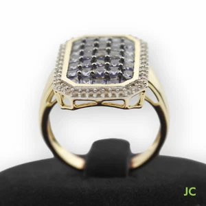 IVENS R-10194 Ring 31 Tansanite 585er Gold - Picture 1 of 10