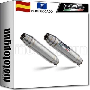 tubo de escape homologado acero gpr por ducati monster s2r 2004 04 2005 05 - Imagen 1 de 3